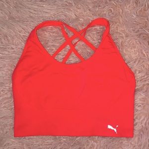 PUMA XL Neon Cross Back Sports Bra